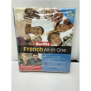 All-In-One French [Berlitz Self Study]  ‎  New - Unopened